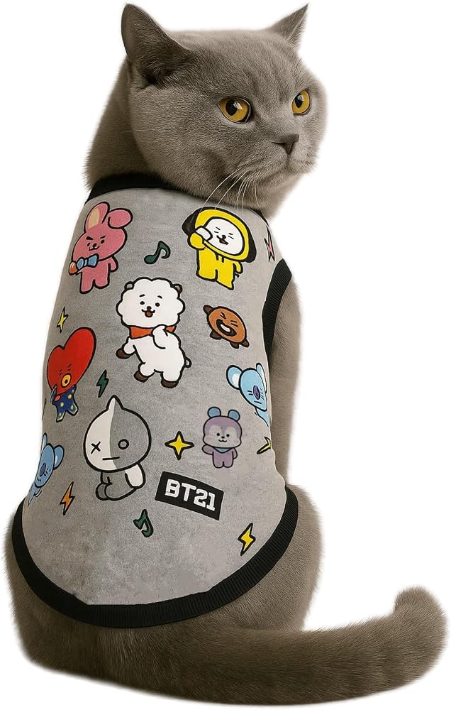 monopetz Organik Kumaşlı Köpek Ve Kedi Kıyafeti Gri Btsli M