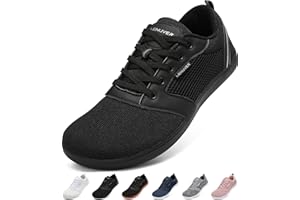LENUVER Barfußschuhe Damen Sommer Barfussschuhe Herren Traillaufschuhe Atmungsaktiv Straßenlaufschuhe Leichte Fitnessschuhe Schnell Trocknend Sneaker
