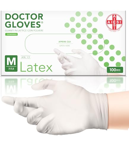 GUANTI IN LATTICE SENSITIVE BRENTA TAGLIA M CONFEZIONE 100 PEZZI