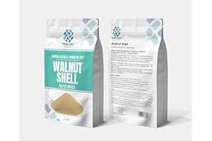 MASCOTA PRODUCTS Walnut Shell Cabinet Tumbler Polisher Grit 5 kg 03-06mm 25/52 Mesh