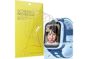 Blueshaweu Protector de pantalla compatible con reloj inteligente AstraMinds K15, HD transparente, flexible, protector de pantalla de TPU [6 unidades] Compatible con reloj inteligente AstraMinds K15