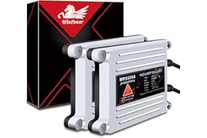 ‎WINPOWER WinPower 35W Wechselstrom (Wechselstrom) HID Xenon-Scheinwerfer-Vorschaltgerät Universal Fit für H11 H8 H9 9006 9005 H1 H3 H4 H7 H13, 2 Stück