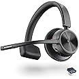 Poly Voyager 4310 UC Wireless Headset - Monaural Bluetooth Headset with Noise Cancelling Microphone Boom - Connect to PC/Mac/