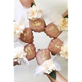 Bride To Be Team Bride Altın Sarısı Ge&ccedil;ici D&ouml;vme Seti - Bekarlığa Veda Partisi 10 Adet, 5675478567