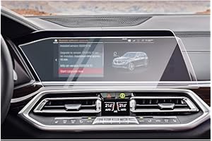 CDEFG für BM W X5 G05 2019 2020 Navigation Glas Schutzfolie, Auto 9H Kratzfest Anti-Fingerprint 12,3 Zoll GPS Transparent Displayschutzfolie