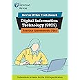 Pearson REVISE BTEC Tech Award Digital Information Technology Practice Plus - for 2025 and 2026 exams