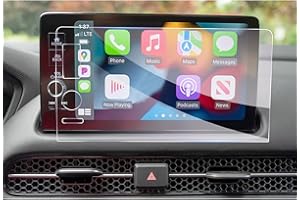 GAFAT Kompatybilny z Honda HR-V 2021-2024 2025 / CR-V ZR-V Civic 2024 2025 9" Folia Ochronna do Nawigacji na Wyświetlacz ze Szkła Hartowanego 9" Systemu Nawigacji HRV 2024, 9H Odporna na zarysowania