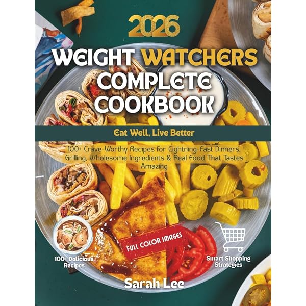 Lot De 14 Magazines / Livres De Recettes Weight Watchers - En Anglais - Bon État