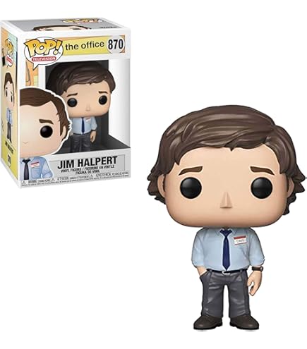 Funko Pop! The Office: Jim Halpert (3-Hole Punch Exclusive) #880 :  Amazon.co.uk: Toys \u0026 Games