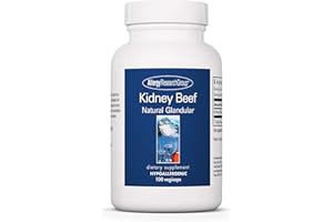 Allergy Research Group Kidney Beef Natural Glandular 100 veg. Kapseln