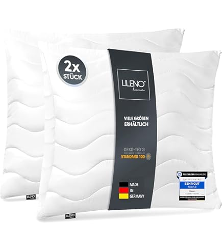 Coppia Cuscini Memory Foam 50x50 | Altri 12cm | Effetto Piuma | Antiacaro | Evergreenweb - Foto 4