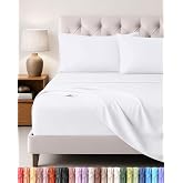 Utopia Bedding 4-Piece Sheet Set 150 x 200 &ndash; Brushed Microfiber Polyester &ndash; Oeko-Tex Certified &ndash; Fitted Sheet, Flat Sheet and