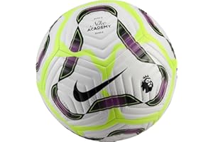Nike FZ2976-100 Premier League Academy Football - Fa24, White/Bold Berry/Volt/Black,Size 5