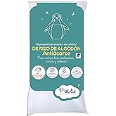 P'tit Lit - Anti-mite Baby Mattress Protector | Waterproof Mattress Protector 60 x 120 cm | 100% Cotton Terry | Absorbent and