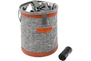 SURDOCA Impermeabile Rimovibile Cestino Auto, Pieghevole Pattumiera per Automobile, Mini Portatile Spazzatura Automotive, Multifunzione Cestino Macchina