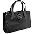 Tory Burch Womens 146437 Elle Gold-Tone Hardware Mini Nylon Tote Bag,
