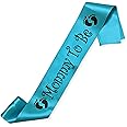 WOBBOX Mom to Be Sash, Baby Shower