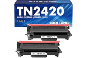 ‎COOL TONER Cool Toner TN2420 TN-2420 Kompatibel Toner für Brother MFC L2710DW TN 2420 2410 TN2410 MFC-L2710DW HL-L2350DW MFC-L2710DN HL-L2310D DCP-L2530DW MFC-L2750DW DCP-L2510D HL-L2375DW (Schwarz 2er-Pack)