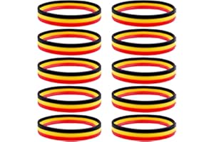 JAONLD Souvenir Deutschland Silikonarmband Deutschland Fan Armband,Deutschland Fanartikel Sportarmband Gummi Fanarmband EM 2024 für Deutsche Fußballspiele Perfekt Als Fußball Fan Souvenir