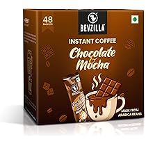 Bevzilla 48 Chocolate & Mocha Instant Coffee Powder Sachets
