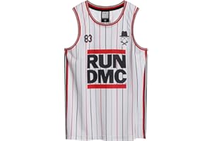 ‎AMPLIFIED Amplified Basketball Mesh Jersey - Herren, Damen, Unisex, Ärmellos, beidseitig Bedruckt, Atmungsaktiv, Sommer, Festival, BandMerch, Musik Fan-Shirt