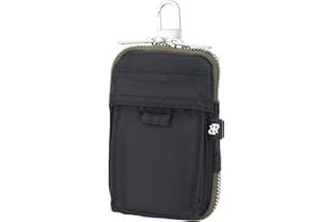 RRvane Zipper Key Case Holder and Minimalist Wallet Keychain Key Organizer Bag Portable Waist Bag for Men and Women