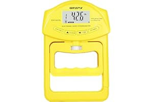 GRIPX Digitaler Handdynamometer Griffstärke-Messgerät Automatische Erfassung der elektronischen Griffkraft 198 lbs / 90 kg