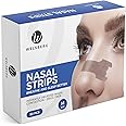 Welsberg Nasenpflaster 90 Stück Größe M Nasenstrips gegen Schnarchen besser Atmen Schnarchstopper, 55x16 mm