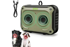 Podazz Anti Barking Device for Dogs, Ultrasonic Bark Stopper - 50ft Range, Rechargeable Bark Deterrent Devices with 3 Modes, Safe Dogs Training Tool for Indoor Outdoor Use