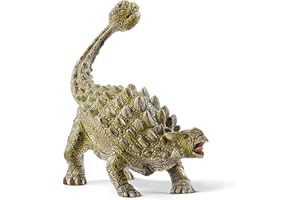 SCHLEICH 15023 Dinosaurs Realistic Ankylosaurus Dinosaur Figure - Detailed Prehistoric Jurassic Dino Toy, Highly Durable for Education and Fun – Dinosaur Toys Gift for Boys, Girls, Kids Ages 4+