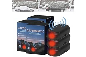 LOVEWLVNCL Elektromagnetisches molekulares Interferenz-Frostschutz-Schneeräumgerät, elektromagnetisches molekulares Schneeräumgerät, Auto-Frostschutz-Entfroster elektromagnetisch