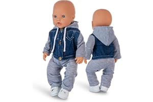 Isa's Friends® - Puppenkleidung - Kleider passend fur Puppen bis 43 cm