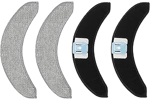 Odashen Confezione da 4 panni di ricambio per aspirapolvere iRobot Roomba Combo J7 J7+, lavabili e riutilizzabili in microfibra