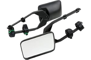 Leisurewize – Heavy Duty View on The Go Towing Mirror Kit | Pack of 2 | Blind Spot Mirrors | Wide View Caravan Mirrors | Easy Installation | Car 4x4 Mirror Towing Kit LW702