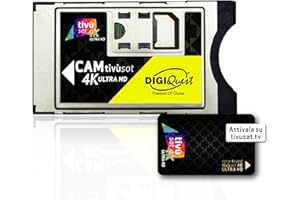 Digiquest CAM tivusat 4K Ultra HD Kanal-fähiges Gerät DAZN
