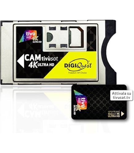 Digiquest WE CAM Tivùsat HD Modulo Di Accesso Condizionato (CAM): Prezzo E Offerte - Foto 7