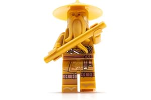BRICK FLIP Ensemble de figurines Lego Ninjago : Maître d'or Wu (Golden Wu Sensei), figurine Lego 71741
