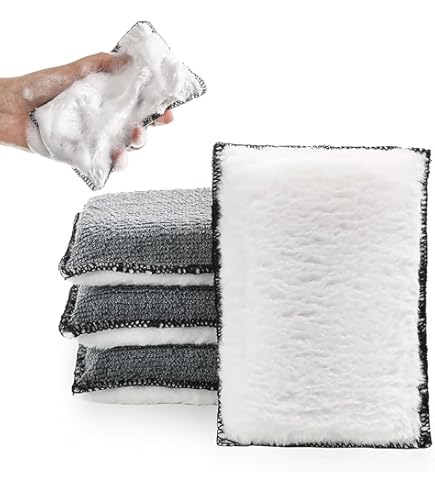 Kit 4 Spugne In Microfibra Per Pulizia Interni Auto - Morbide, Lavabili E Ultra Assorbenti - Foto 2