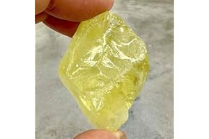 arana's - Piedra de bolsillo CUARZO CITRINO en bruto 3-5 cm - Llévala siempre contigo - Amuleto de la suerte - Piedras y cristales naturales curativos de sanacion (Cuarzo citrino)