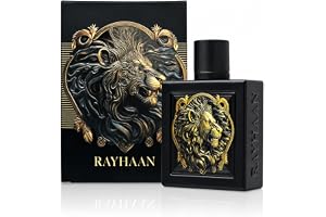 Rayhaan Lion Eau De Parfum Spray for Men, 3.4 Ounce