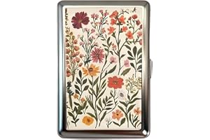 Vintage Metal Wallet, Unique Trinket Wallet Case