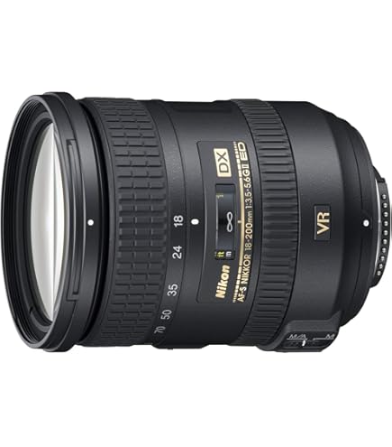 Nikon AF-S DX NIKKOR 18-200 mm f/3.5-5.6G ED VR Lens: Amazon.co.uk