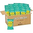 Popcorn Shed Salt & Vinegar Popcorn (Pack of 24) - Vegan, Gluten Free, Dairy Free, Allergen Free, Low Calorie Healthy Mini Popcorn Snack, Green