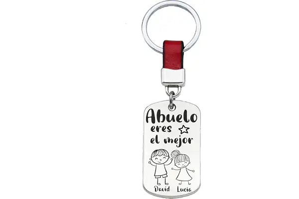 Llavero Abuelo eres el mejor personalizado Regalo día del Padre
