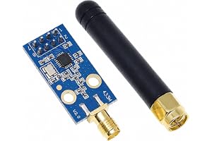 CC1101 trådlös modul, CC1101 433 MHz trådlös modul digital överföringsmodul SMA antennanslutning 1,9–3,6 V DC SPI gränssnitt