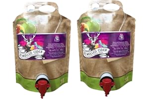 TWELVE GREEN BOTTLES The Purbeck Cider Company – Posh Spice Mulled Cider Pouch 3 Litre - Pack of 2 | 4% ABV