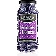 Original Blackcurrant & Liquorice Retro Boiled Sweets Gift Jar By Berrymans Sweet Shop - Classic Sweets, Traditional Taste.