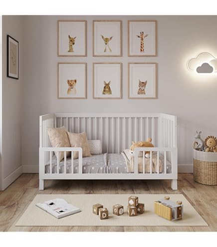 en.casa] Kinderbed Treviolo huisbed 140x200 cm houten bed met uitvalbeveiliging en bedbodem grijs
