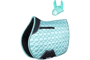 GALLOP SHOP General Saddle Pad Diamond Cut / Horse Pad / Horse Saddle Pad (Mint, Cob/Pony)