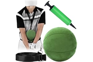 SUQ Golfschwung-Trainingshilfe, Übungsbälle, Golfball-Schlagball, Intelligenter Einstellbarer Assist-Ball, Haltungskorrektur, Training, Intelligente Armbewegung, Swing Trainingshilfe(Blau)